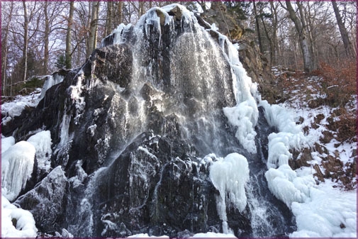 Wasserfall  Wasserfall im Harz